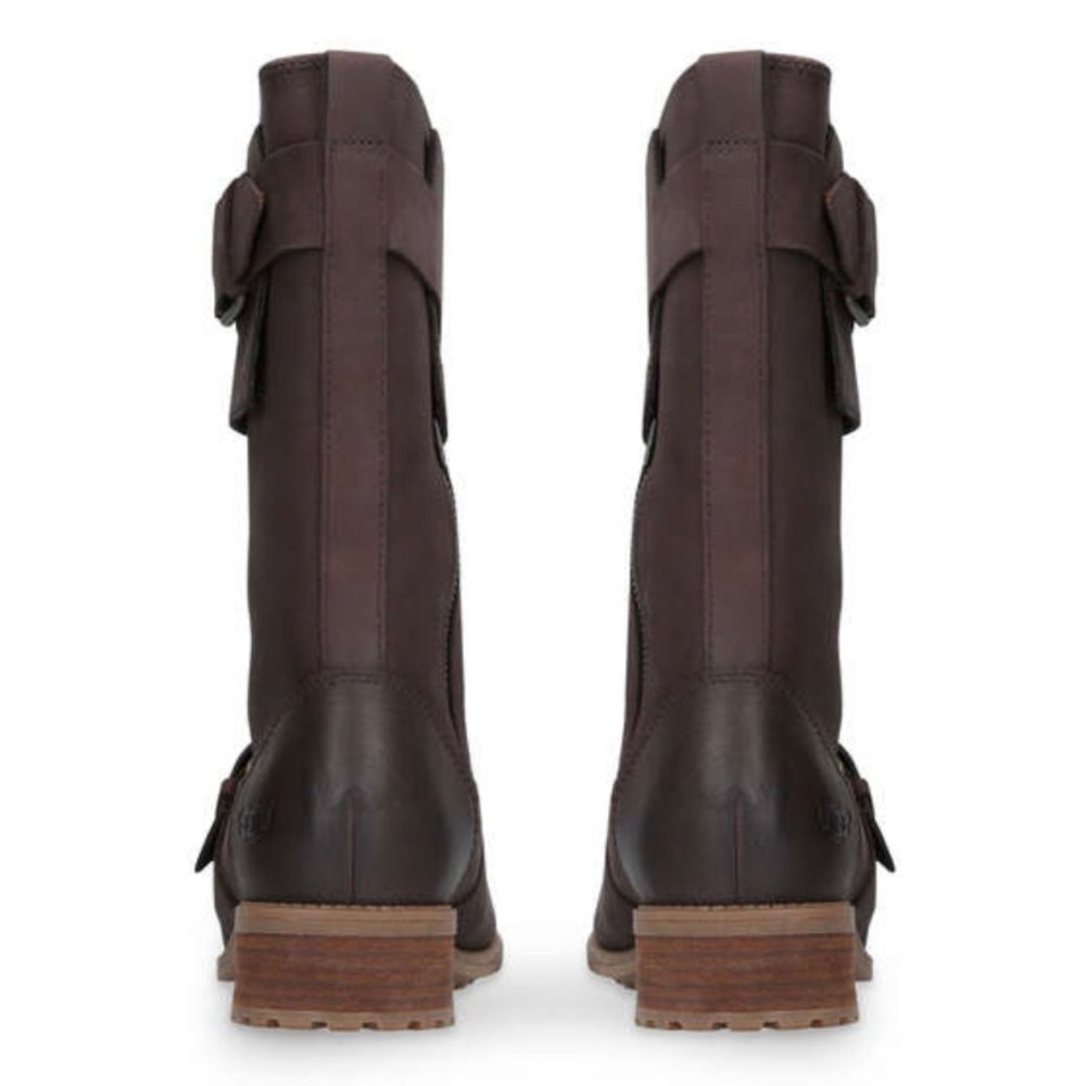 UGG Chancey Leather Moto Biker Boots | Sz 10 - Picture 2 of 10